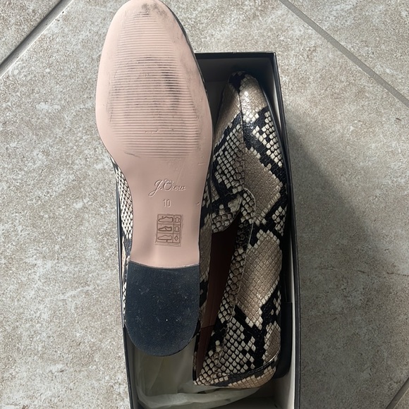 NIB Snake Print loafers Sz 10 - Picture 2 of 4